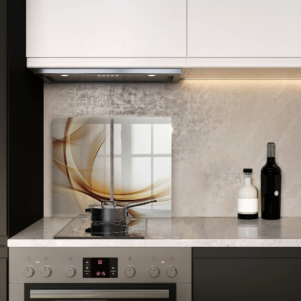 Cache plaque de cuisson Formes abstraites