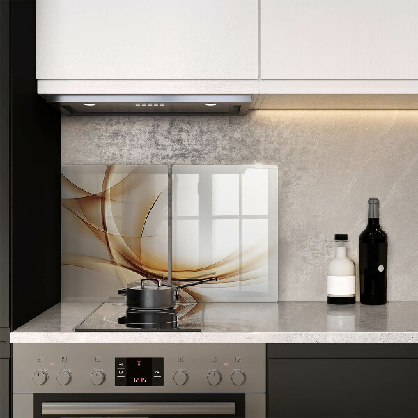 Cache plaque de cuisson Formes abstraites