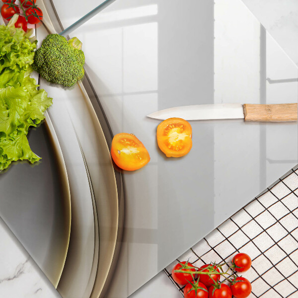 Cache plaque de cuisson Abstraction de lignes douces