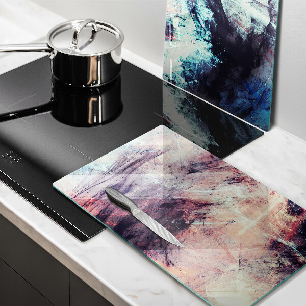 Cache plaque de cuisson Abstraction peinte