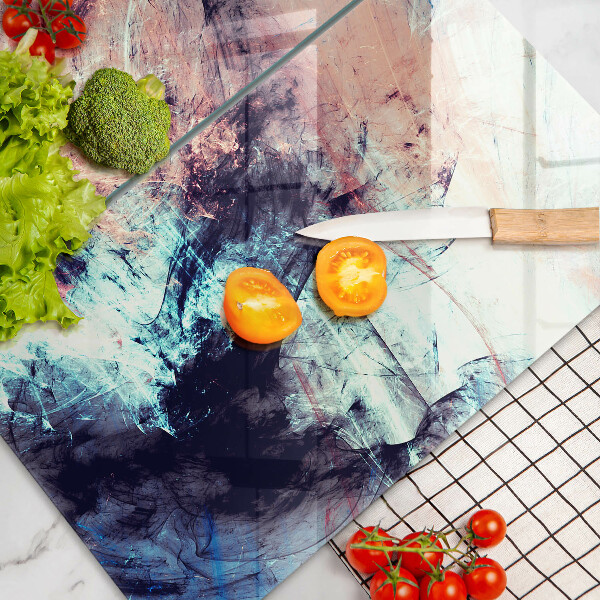 Cache plaque de cuisson Abstraction peinte