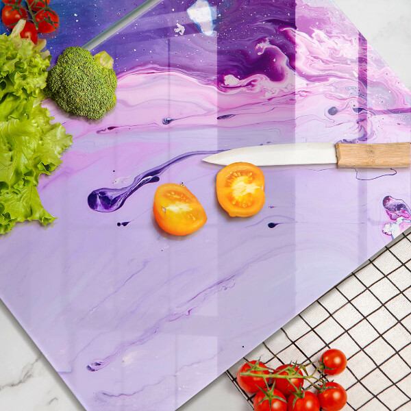 Cache plaque de cuisson Encres d'abstraction