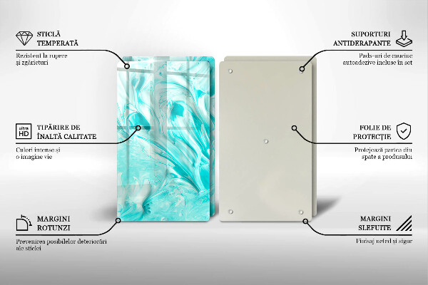 Cache plaque de cuisson Peintures abstraites