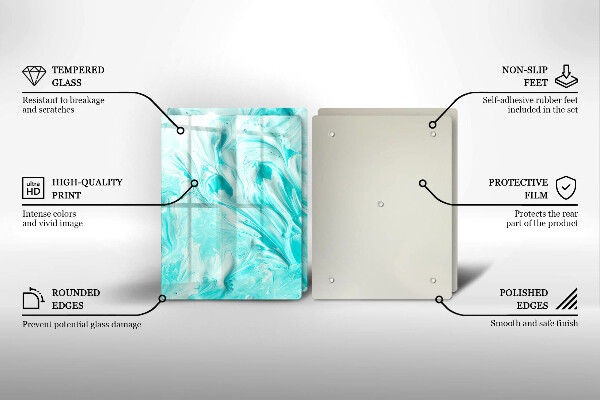 Cache plaque de cuisson Peintures abstraites