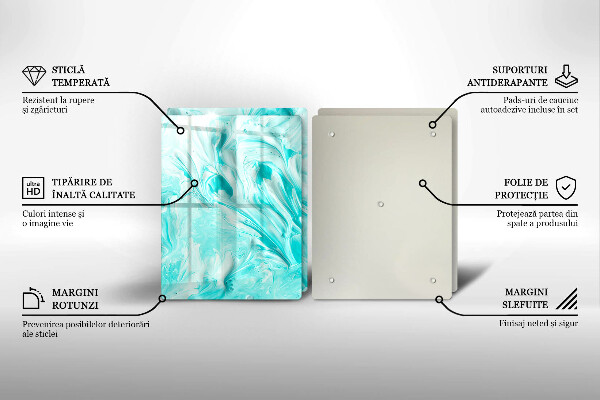 Cache plaque de cuisson Peintures abstraites