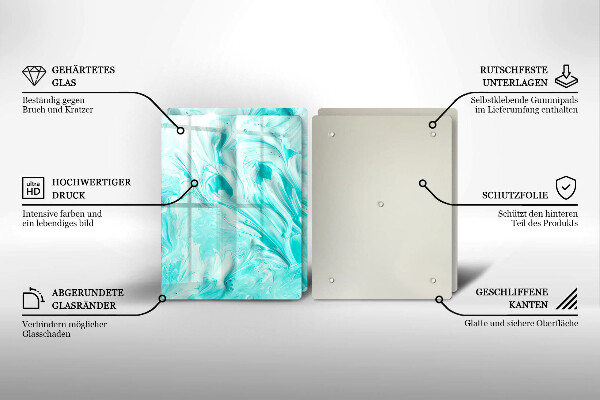 Cache plaque de cuisson Peintures abstraites