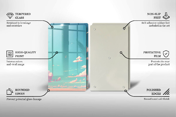 Cache plaque de cuisson Le paradis des contes de fées