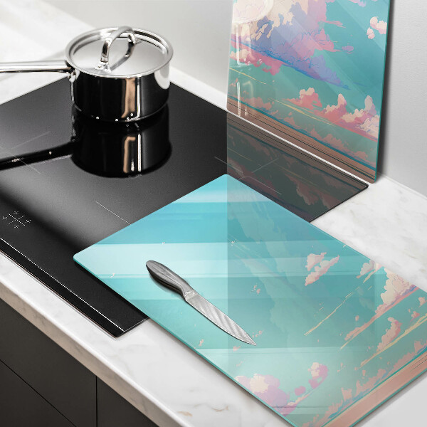 Cache plaque de cuisson Le paradis des contes de fées