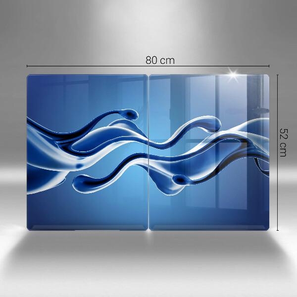 Protection plaque induction Abstraction fluide