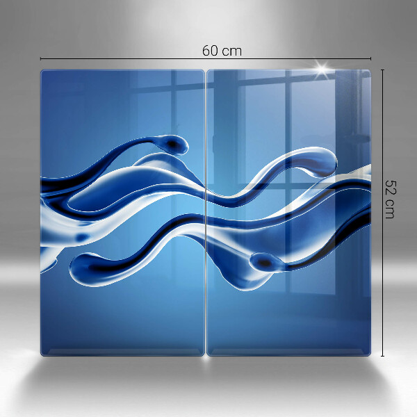 Protection plaque induction Abstraction fluide