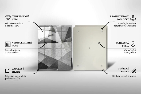 Cache plaque de cuisson Abstraction concrète et nette