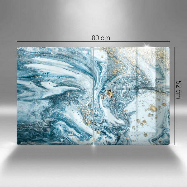 Cache plaque de cuisson Structure avec de l'or