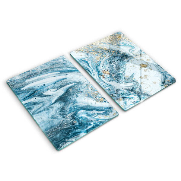 Cache plaque de cuisson Structure avec de l'or