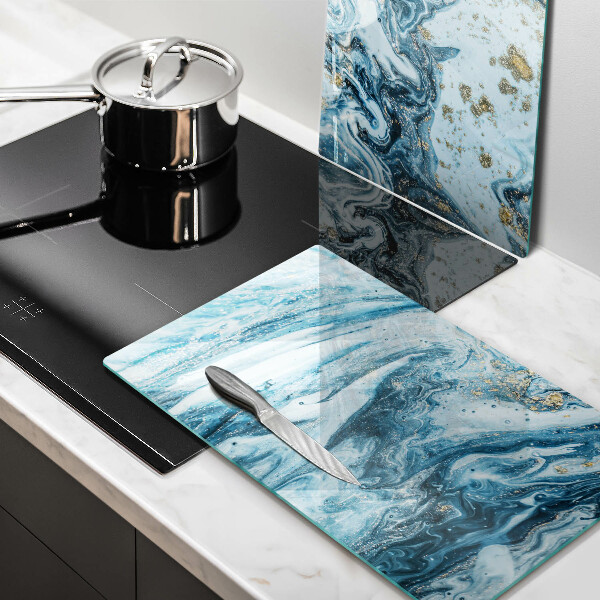 Cache plaque de cuisson Structure avec de l'or