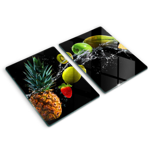Protection plaque induction Fruits dans l'eau