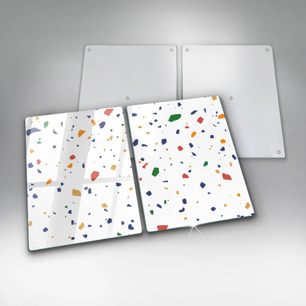 Cache plaque de cuisson Grès coloré