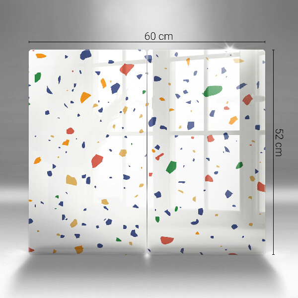 Cache plaque de cuisson Grès coloré