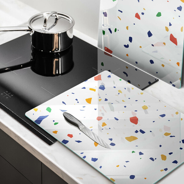 Cache plaque de cuisson Grès coloré
