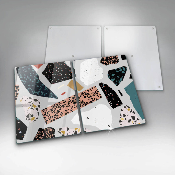 Cache plaque de cuisson Grès