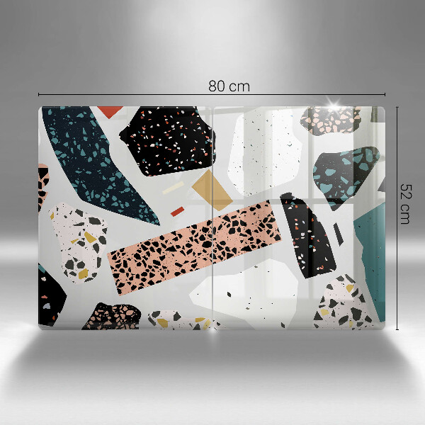 Cache plaque de cuisson Grès