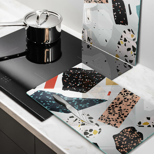 Cache plaque de cuisson Grès