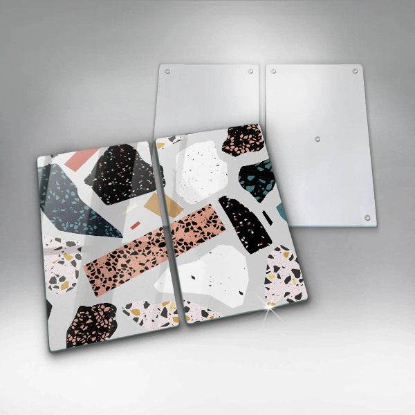 Cache plaque de cuisson Grès