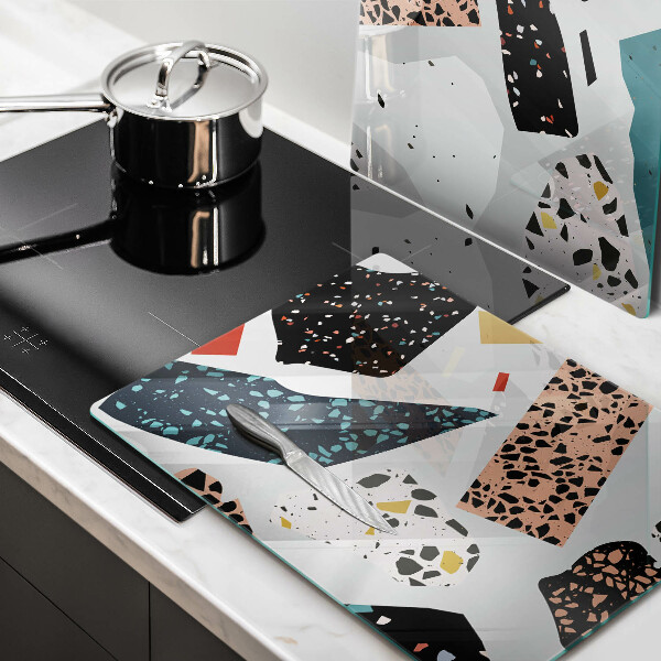 Cache plaque de cuisson Grès