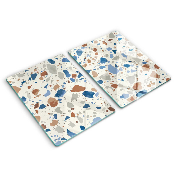 Protection plaque induction Grès décoratif