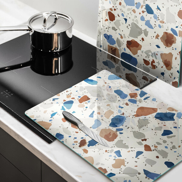 Protection plaque induction Grès décoratif