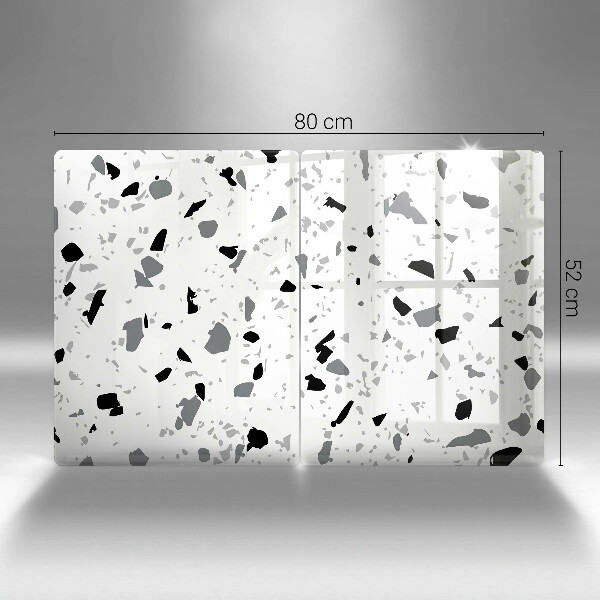 Protection plaque induction Grès décoratif