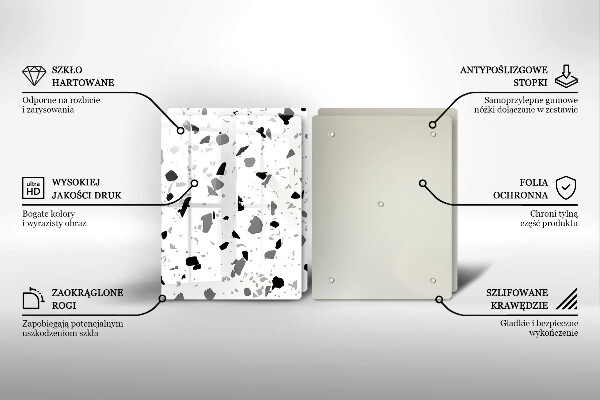 Protection plaque induction Grès décoratif