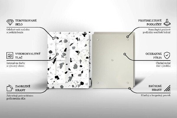 Protection plaque induction Grès décoratif