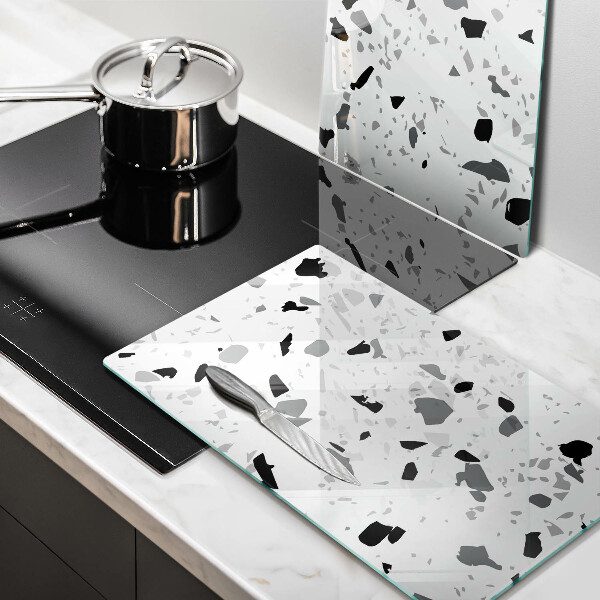 Protection plaque induction Grès décoratif