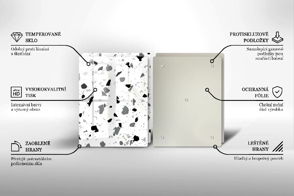 Protection plaque induction Grès décoratif