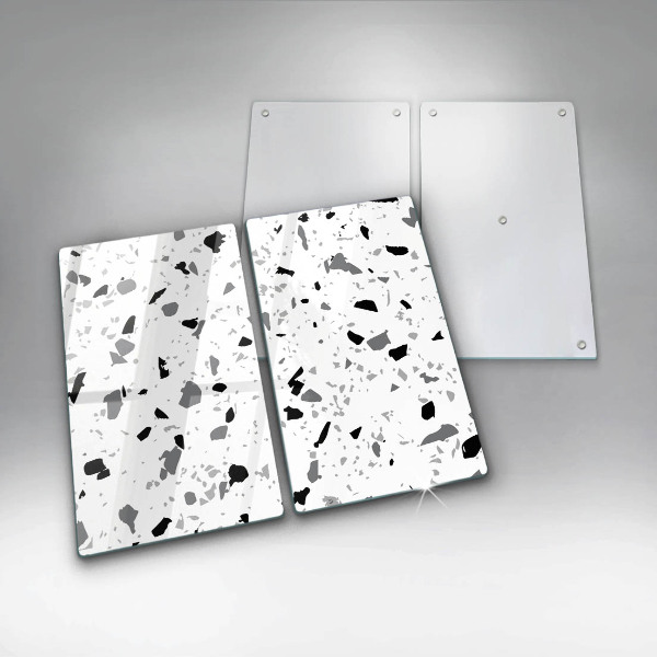 Protection plaque induction Grès décoratif