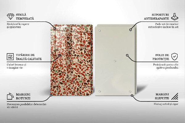 Protection plaque induction Grès fin