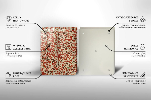 Protection plaque induction Grès fin