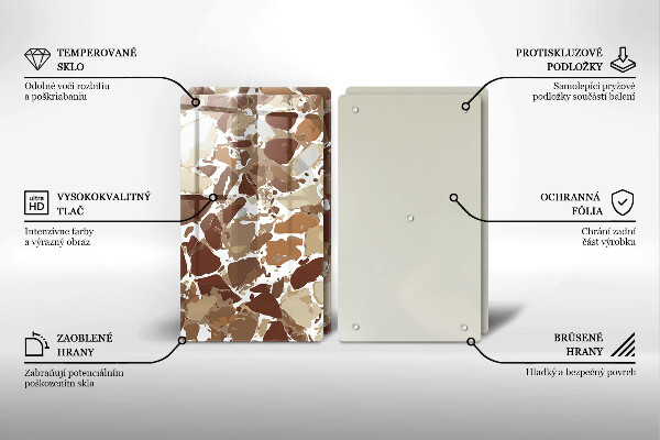 Protection plaque induction Teintures décoratives pour pierre