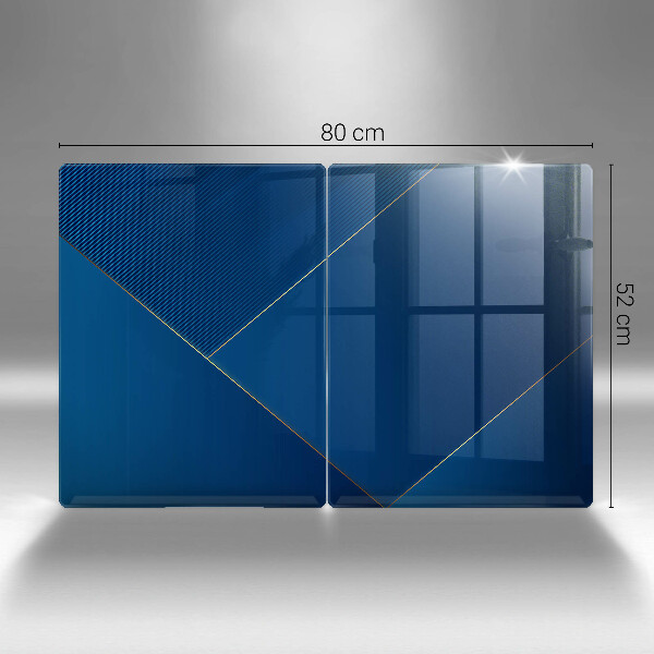 Cache plaque de cuisson Contexte moderne