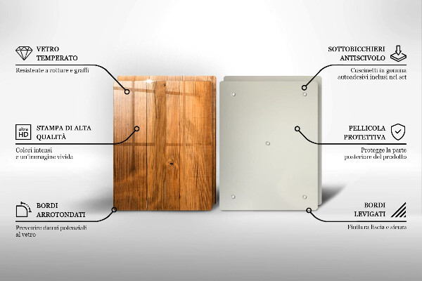 Cache plaque de cuisson Planches de bois