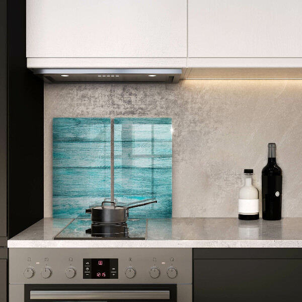 Cache plaque de cuisson Planches de bois vintage