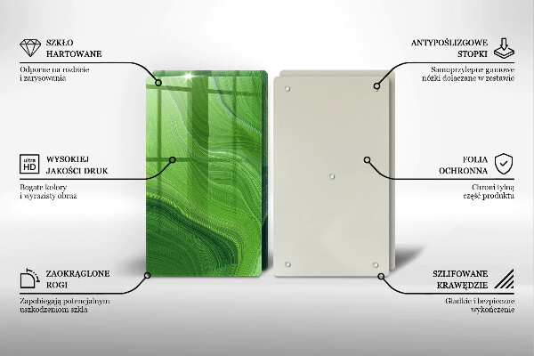 Cache plaque de cuisson Texture abstraite