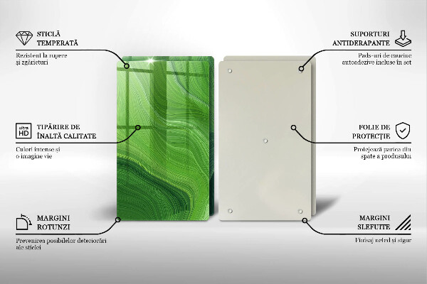 Cache plaque de cuisson Texture abstraite