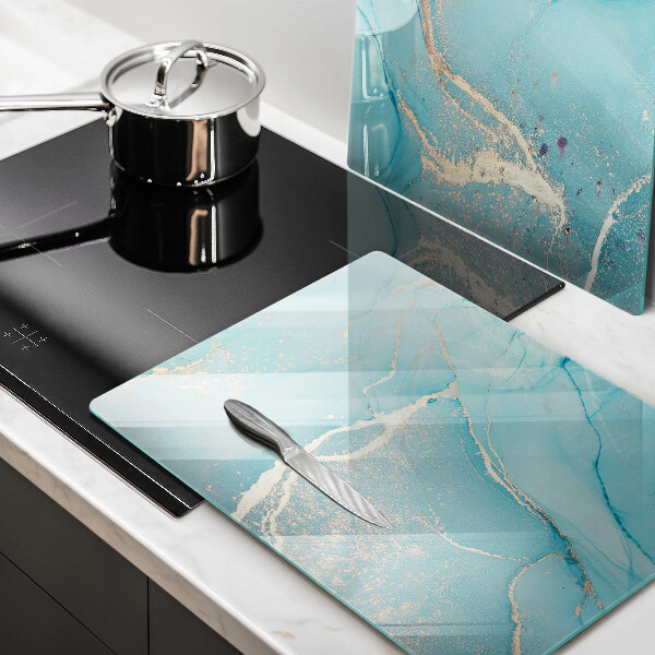 Cache plaque de cuisson Abstraction de pierre