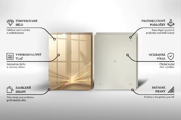 Cache plaque de cuisson Abstraction moderne