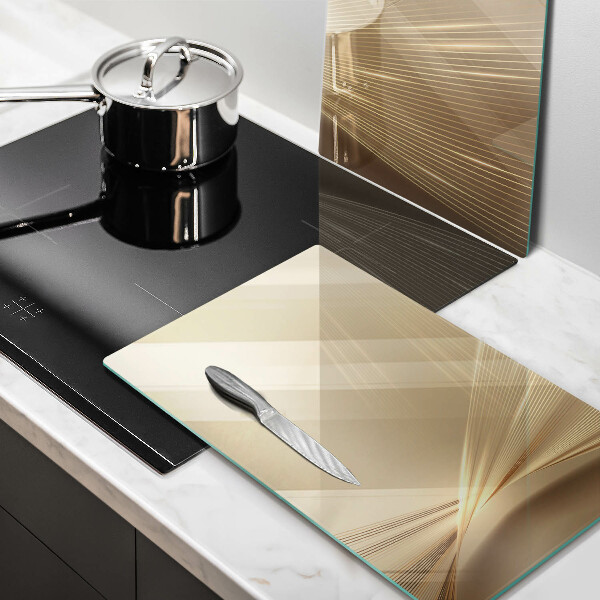 Cache plaque de cuisson Abstraction moderne