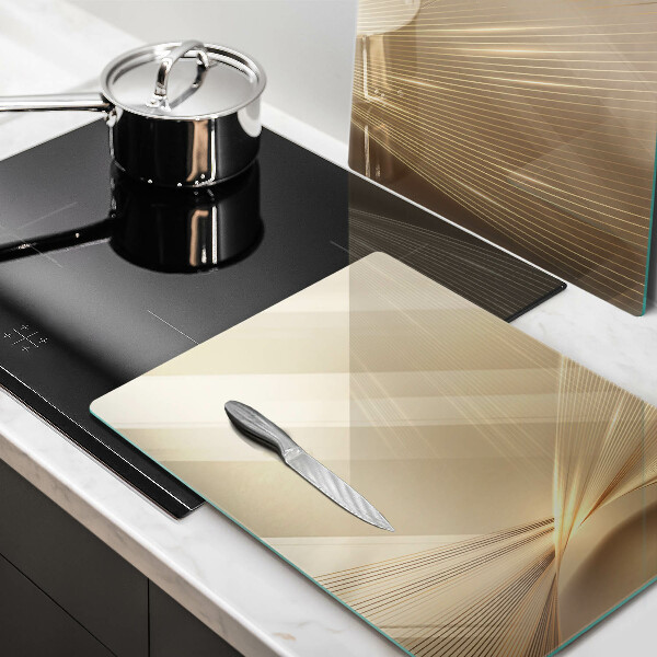 Cache plaque de cuisson Abstraction moderne