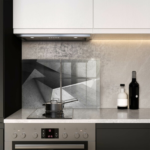 Cache plaque de cuisson Abstraction concrète