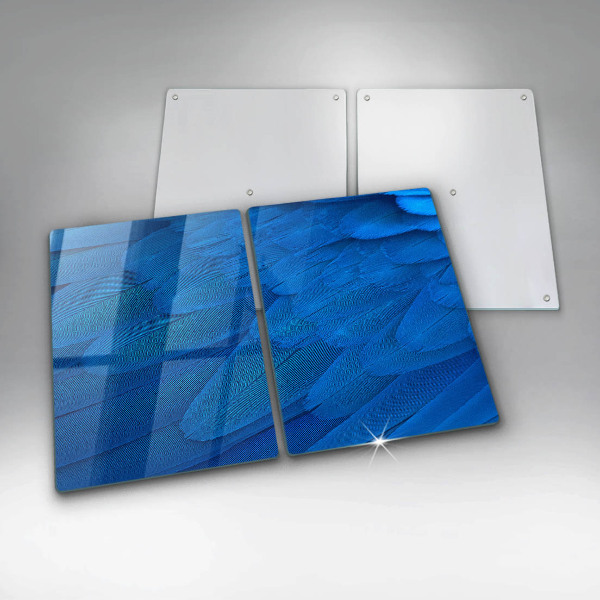 Cache plaque de cuisson Plumes d'oiseaux