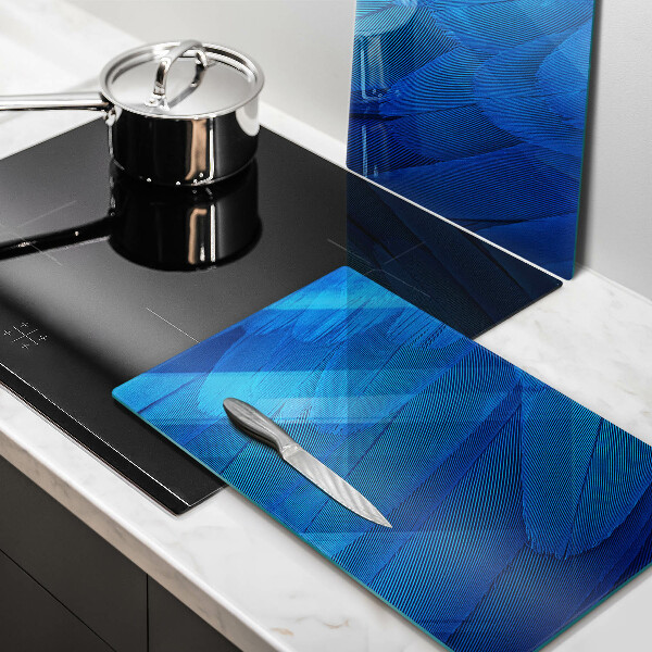 Cache plaque de cuisson Plumes d'oiseaux